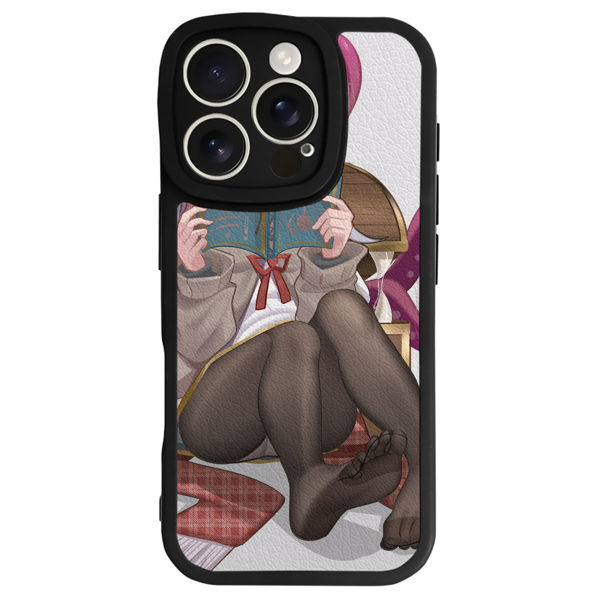 （画像用） 葬送のフリーレン Frieren 【iPhone 16シリーズ対応】シリコンスマホケース（レザー調） 材質：シリコン